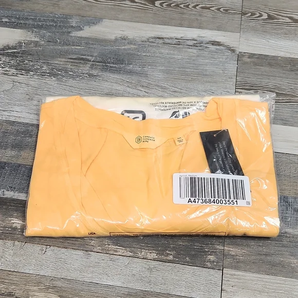 Candace Cameron Bure Dip-Dye Twist Neck Top | Apricot | Medium - Picture 2 of 3